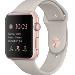 Apple Watch Sport 42mm Rose Gold Aluminum Series 1
